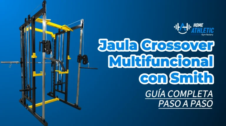 Guía completa de armado para Guía paso a paso Máquina Crossover Multifuncional con Smith de Home Athletic