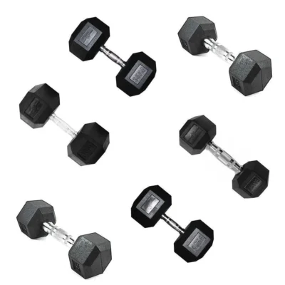 Mancuerna Encauchetada Hexagonal